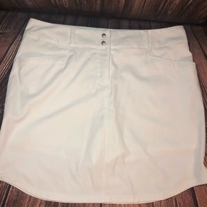 Adidas athletic golf/tennis skort size 10 white